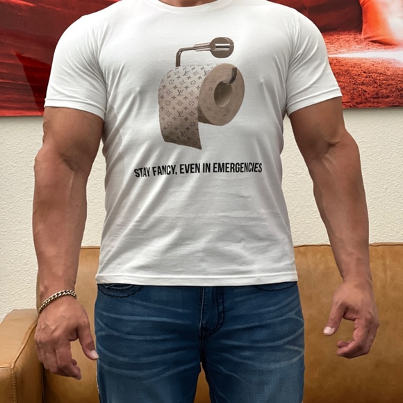 LV Fancy Toilet Paper T-shirt - Picture 4 of 4